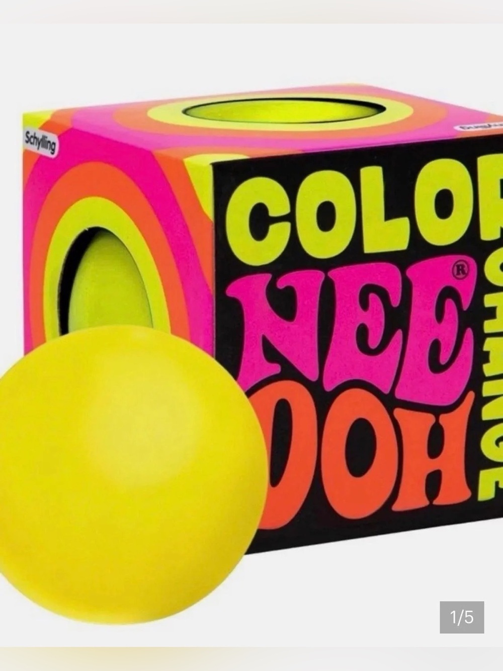 NeeDoh Color Change-YELLOW